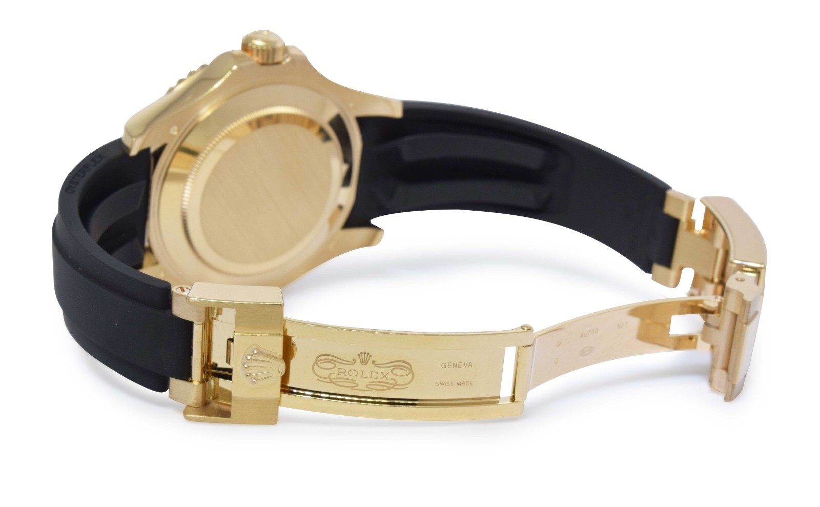 Rolex Yacht-Master 42 18k Yellow Gold Mens Oysterflex Watch B/P '22 226658