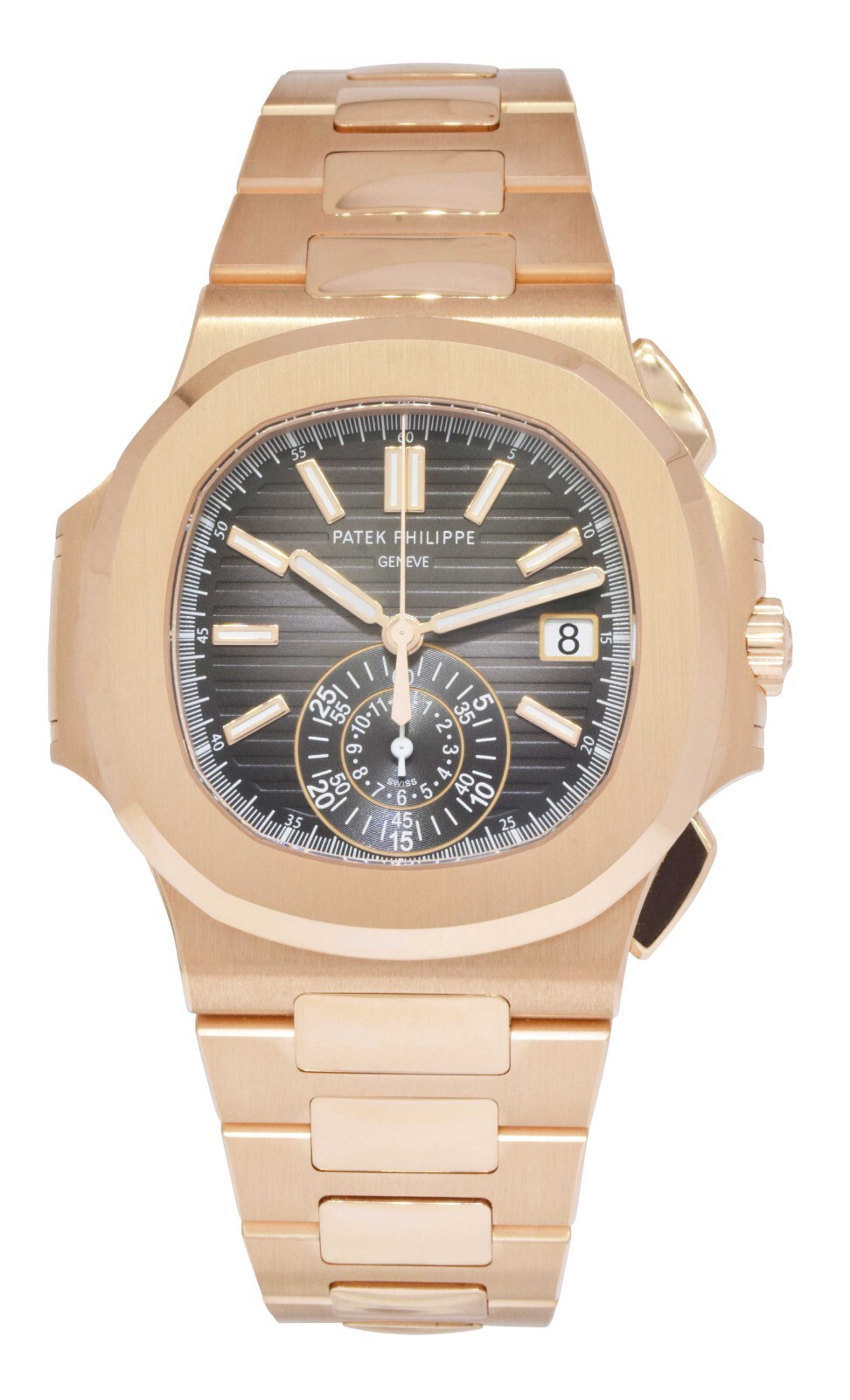 Patek Philippe Nautilus DISCONTINUED 18K Rose Gold Watch B/P NEW '23 5980/1R