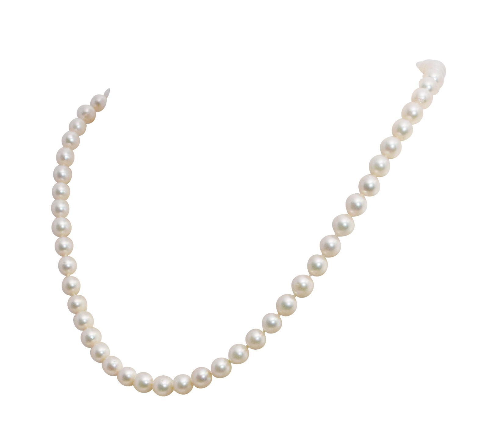 18" Cult Pearl Necklace with a 14K Yellow Gold Clasp