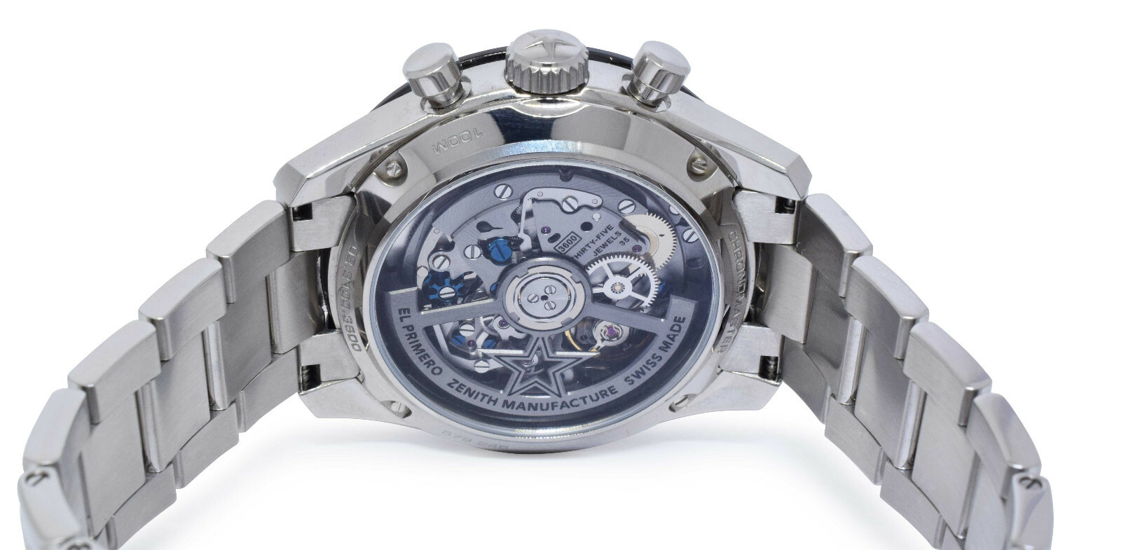 Zenith Chronomaster Sport El Primero Steel Mens 41mm Watch B/P '21 03.3100.3600