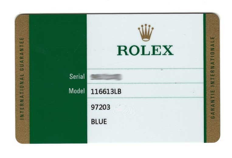 Rolex Submariner Date 18k Gold/Steel Blue Ceramic Mens 40mm Watch '20 B/P 116613