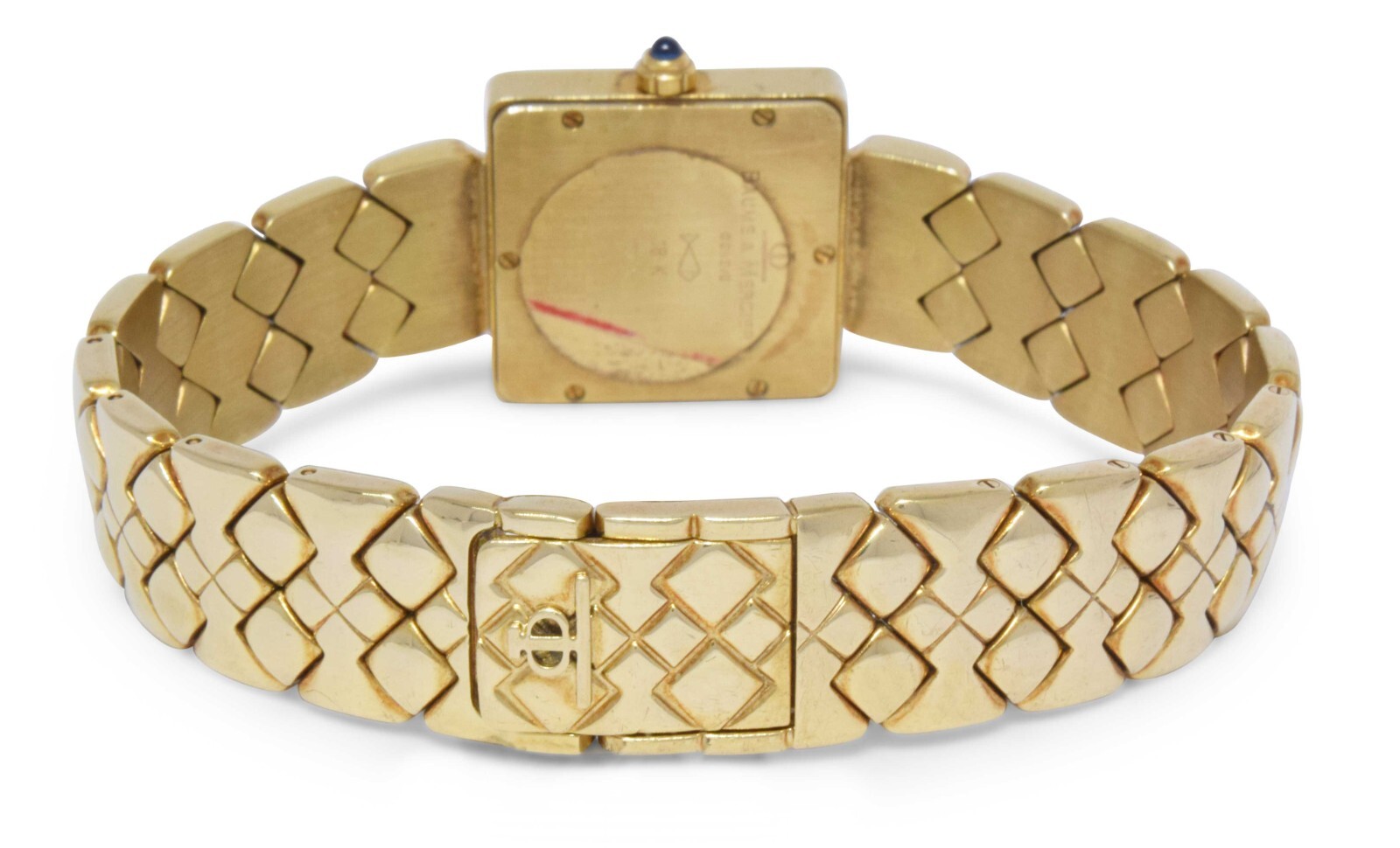 Baume & Mercier Dress 18k YG /Diamond  White MOP Dial Ladies Quartz Box MV035078