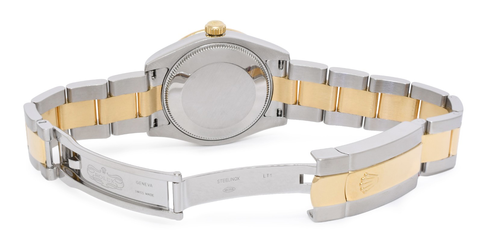 Rolex Datejust 18k Yellow Gold/Steel Jubilee Diamond 31mm Oyster Watch V 178313