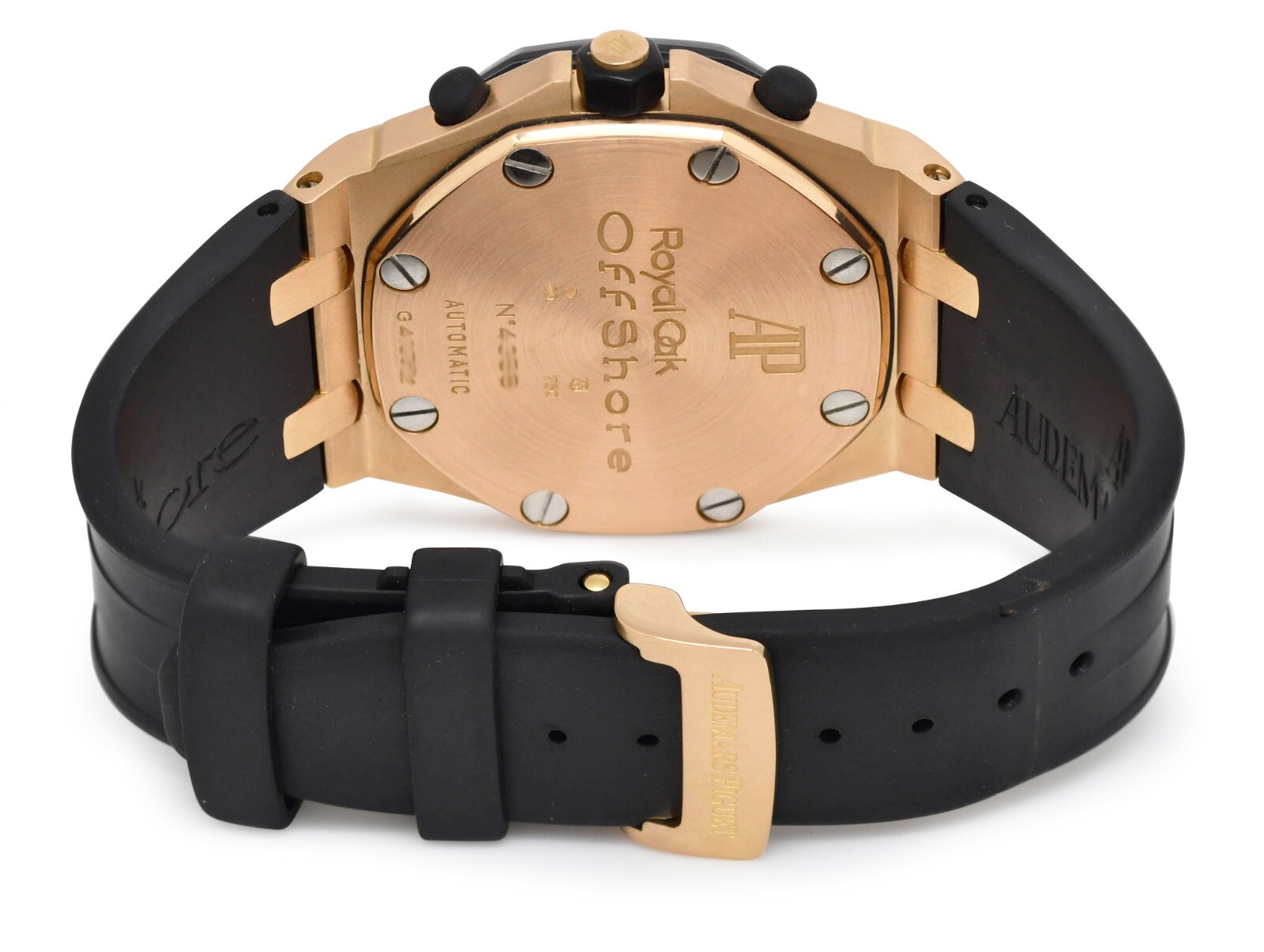 Audemars Piguet Royal Oak Offshore 42 Chrono  Rose Gold RubberClad Watch 25940OK