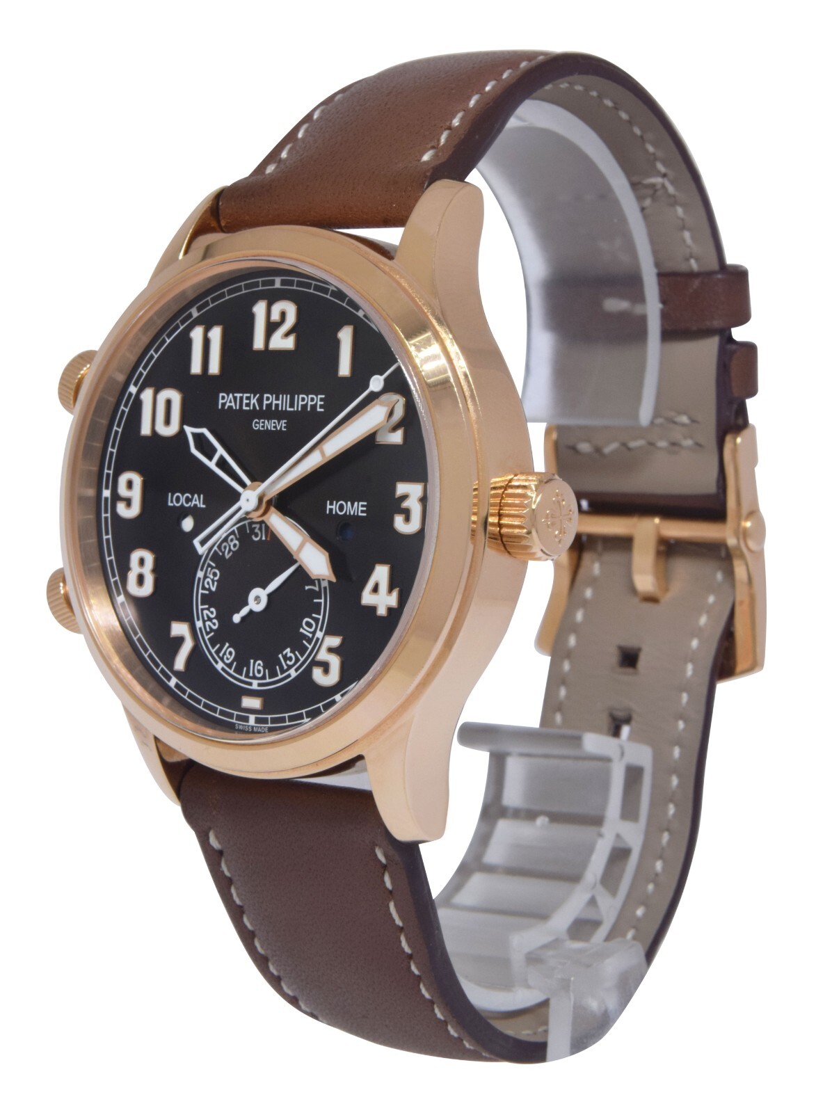 Patek Philippe 5524 Complications 18k Rose Gold Pilots Watch B/P '23 5524R