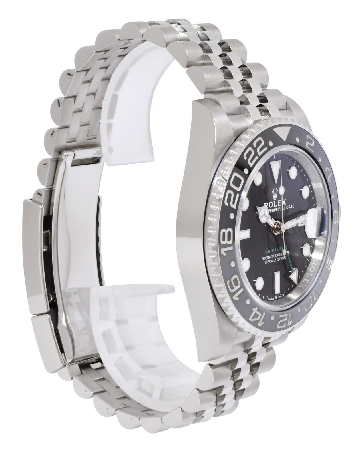 Rolex GMT-Master II Steel Black/Grey Ceramic Jubilee Watch B/P '26 126710GRNR