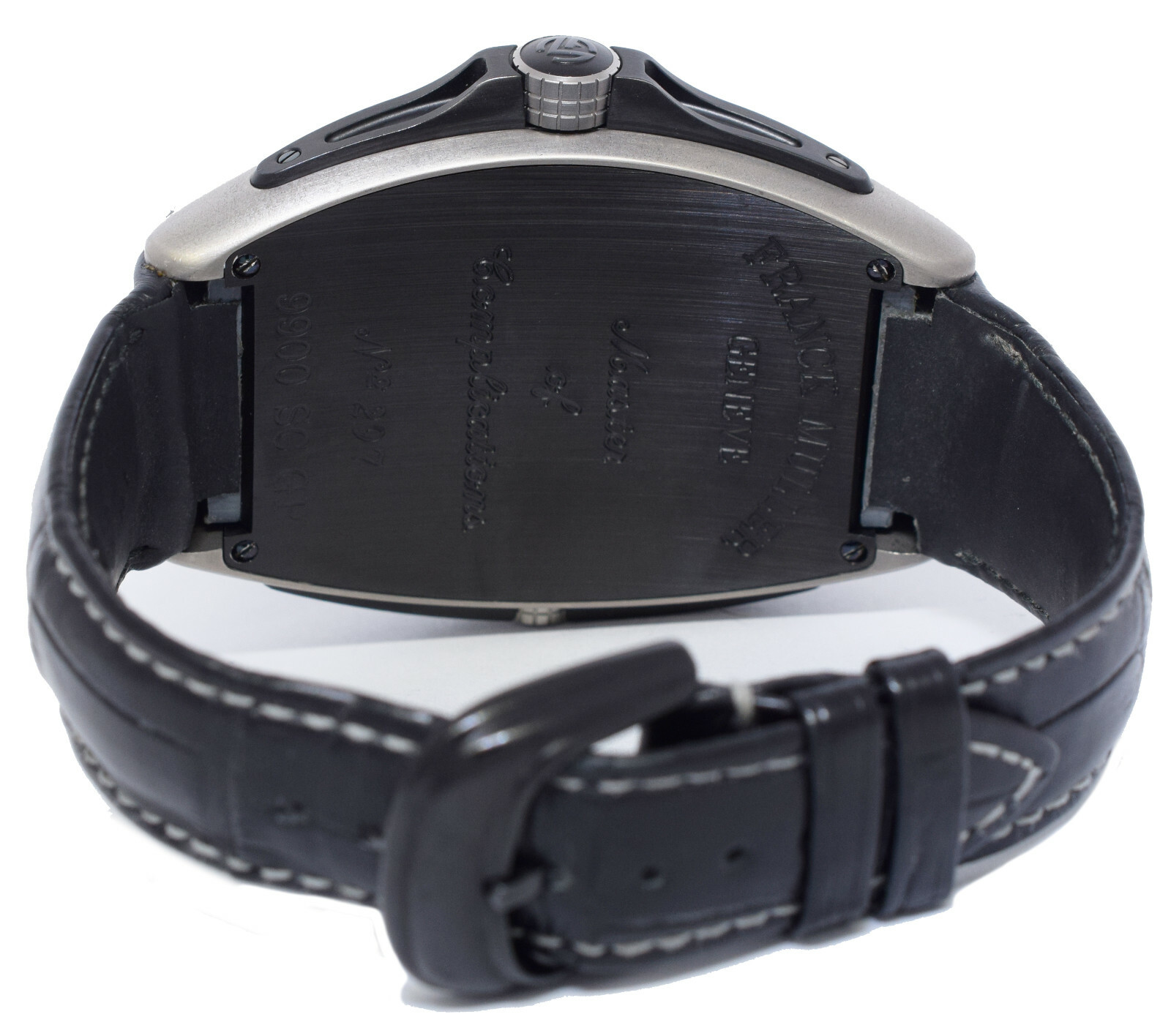 Franck Muller Conquistador Grand Prix Titanium SPORT Mens Watch B/P 9900 SC GP