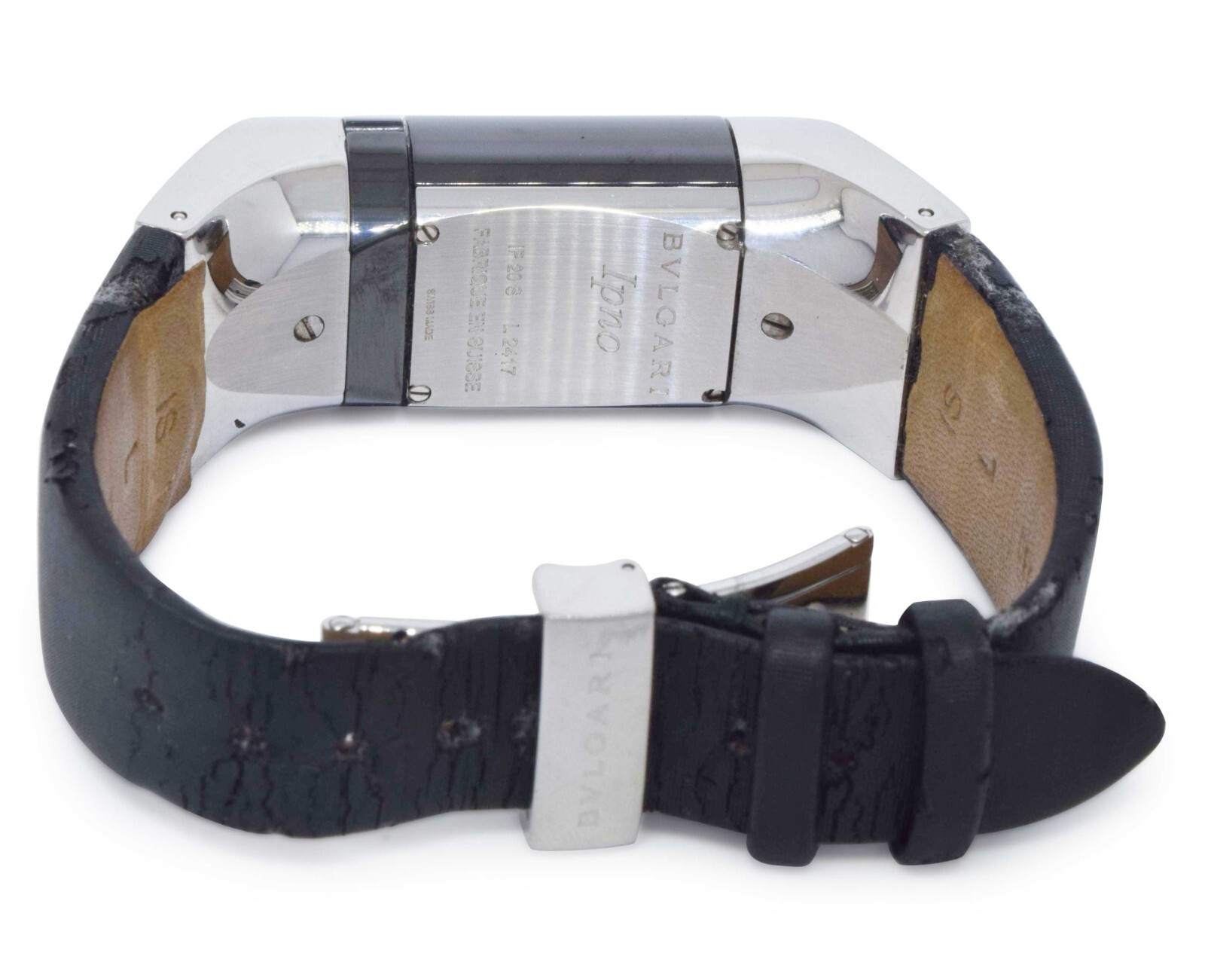 Bvlgari Ipno Stainless Steel Digital Ceramic Diamonds Ladies Watch IP20S Bvlgari Ipno Stainless Steel Digital Ceramic Diamonds Ladies Watch IP20S