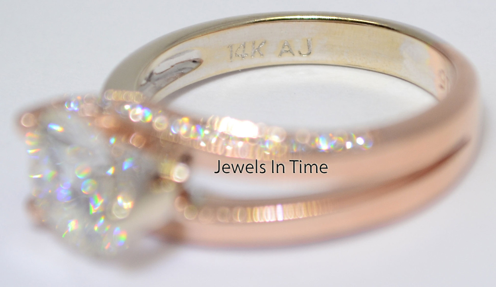 2.02 Carat Round Brilliant Diamond Ring 14k Gold Ladies Size 7 GIA