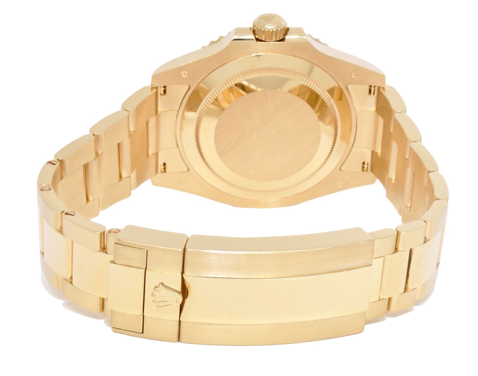 Rolex Submariner Date 18k Yellow Gold Blue Ceramic 41mm Watch B/P '23 126618 LB