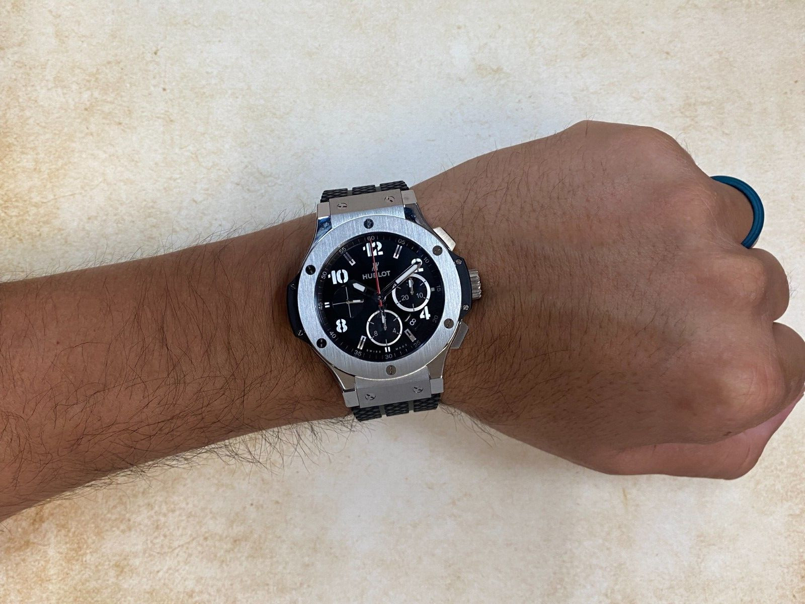 Hublot Big Bang Chronograph Steel Mens 44mm Automatic Watch 301.SX.130.RX Hublot Big Bang Chronograph Steel Mens 44mm Automatic Watch 301.SX.130.RX