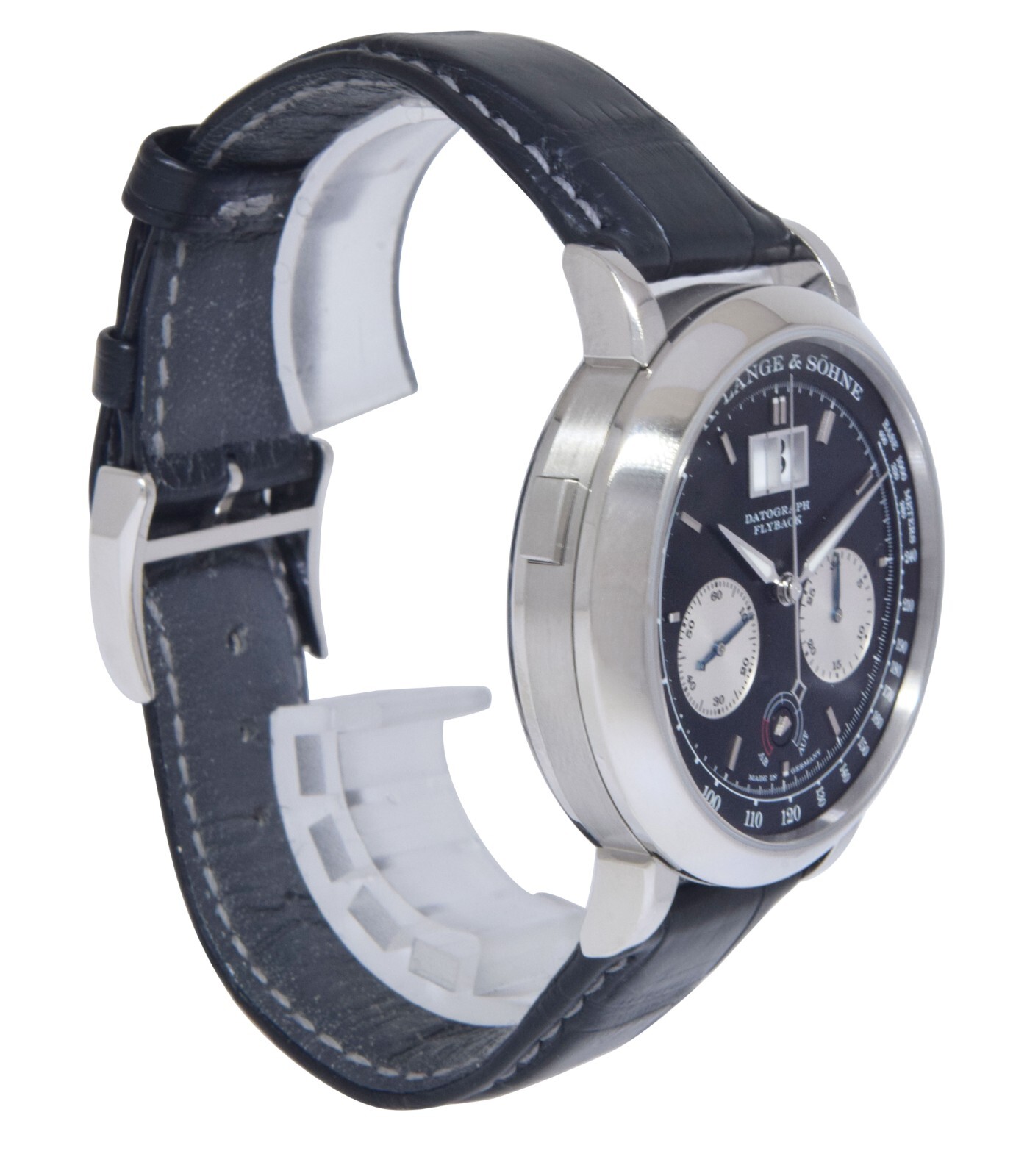 A. Lange & Sohne Datograph Flyback Chronograph Platinum 41mm Watch B/P 405.035