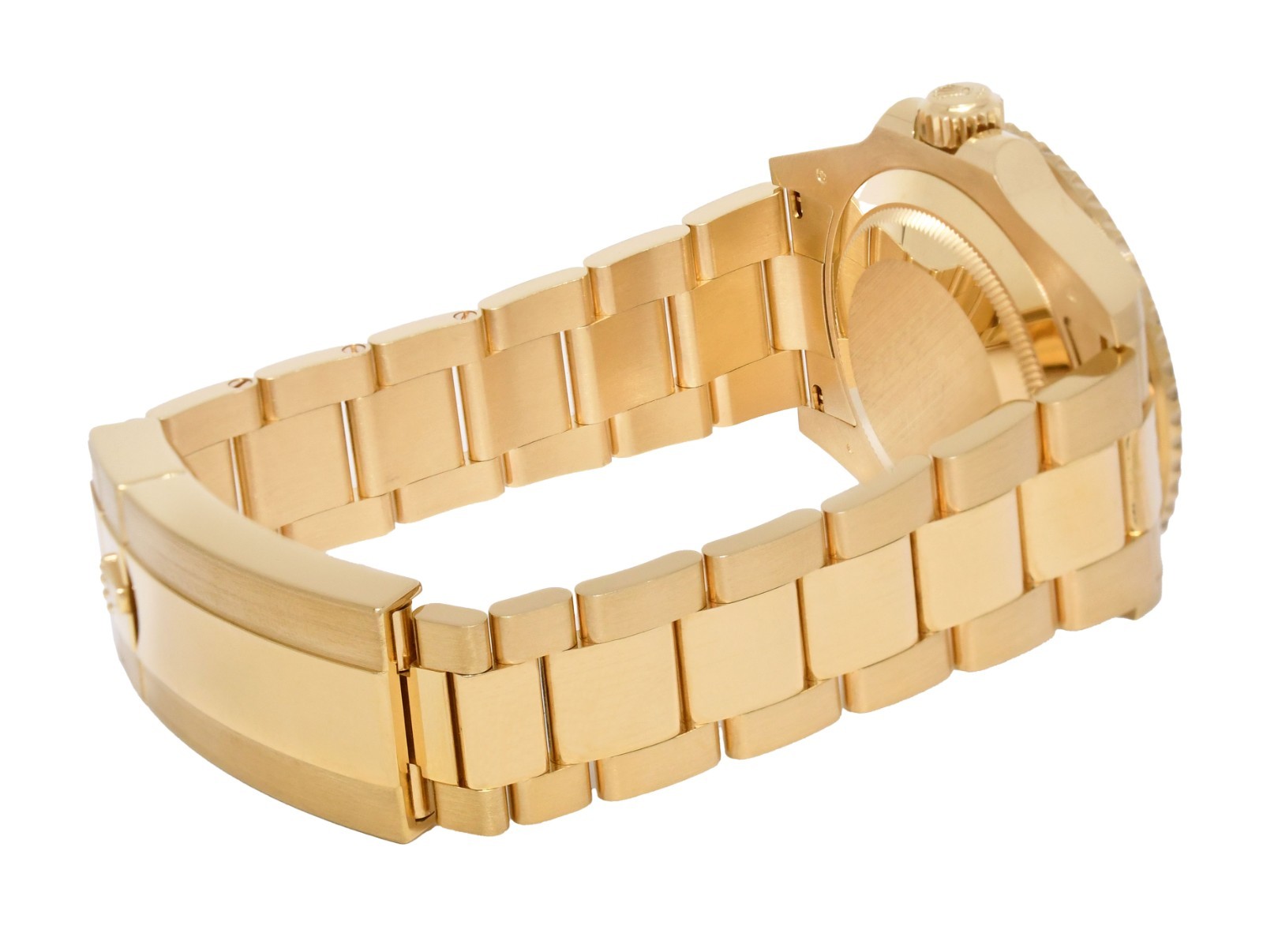 Rolex Submariner Date 18k Yellow Gold Blue Ceramic 41mm Watch B/P '23 126618 LB