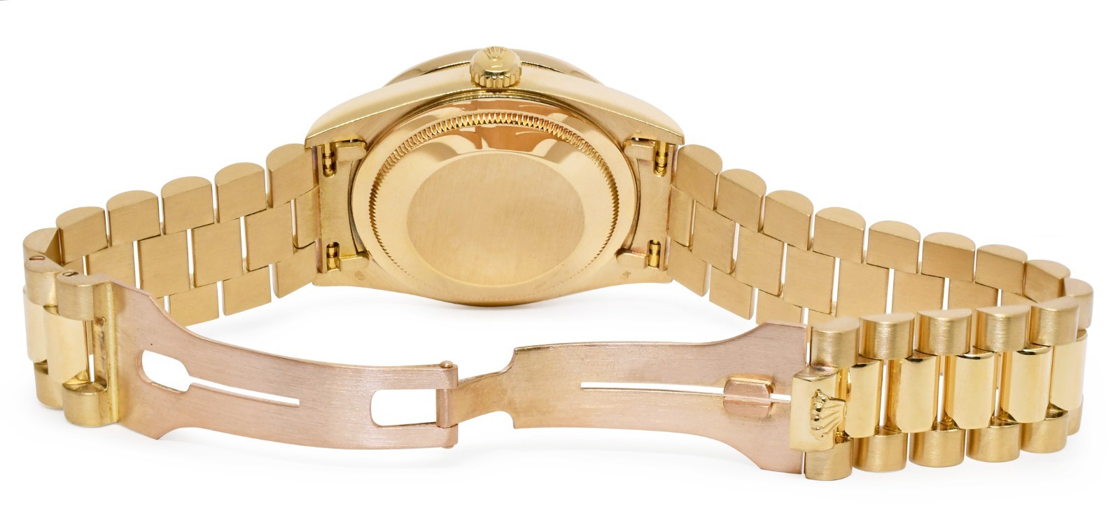 Rolex Day-Date President 18k Yellow Gold Diamond/Ruby Dial 36mm Watch R 18238