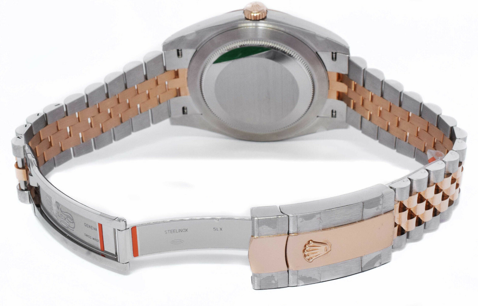NEW Rolex Datejust 41 18k Rose Gold/Steel Sundust Dial Watch B/P '20 126301