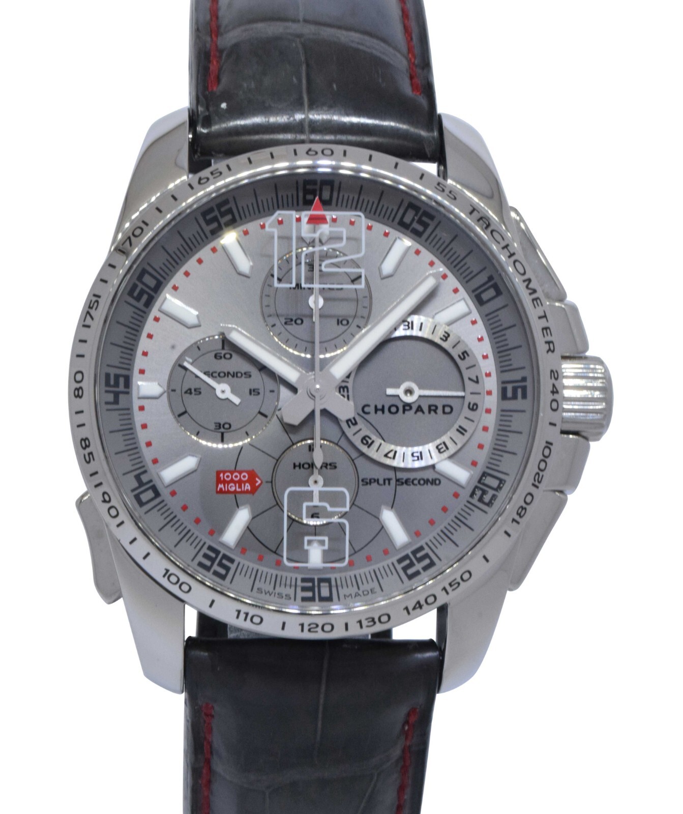 Chopard Mille Miglia GT XL Chrono Split Second Steel Grey 44mm Watch B/B 16/8513 Chopard Mille Miglia GT XL Chrono Split Second Steel Grey 44mm Watch B/B 16/8513
