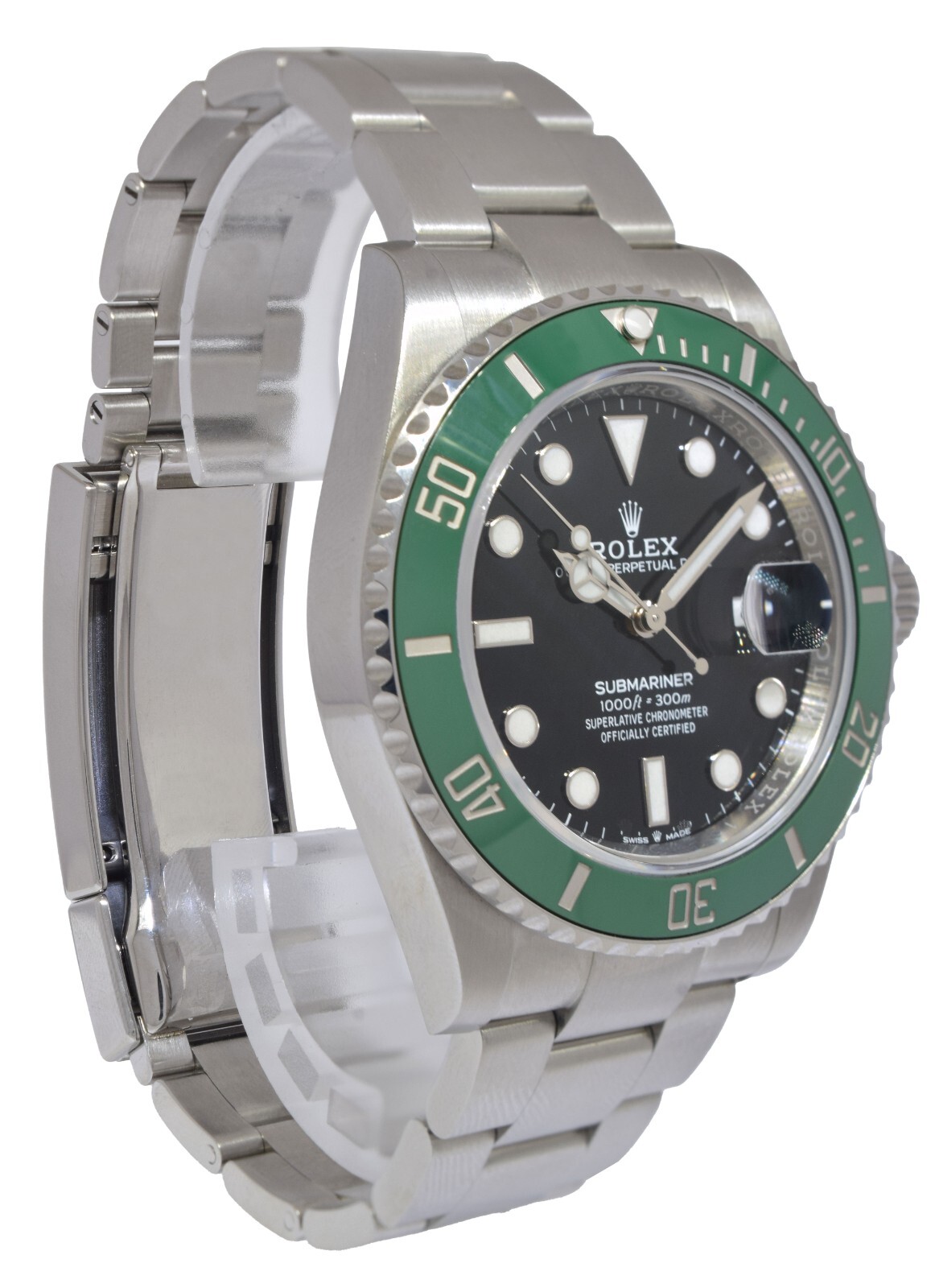 Rolex Submariner Date "Starbucks" Steel Oyster 41mm Watch B/P '21 126610