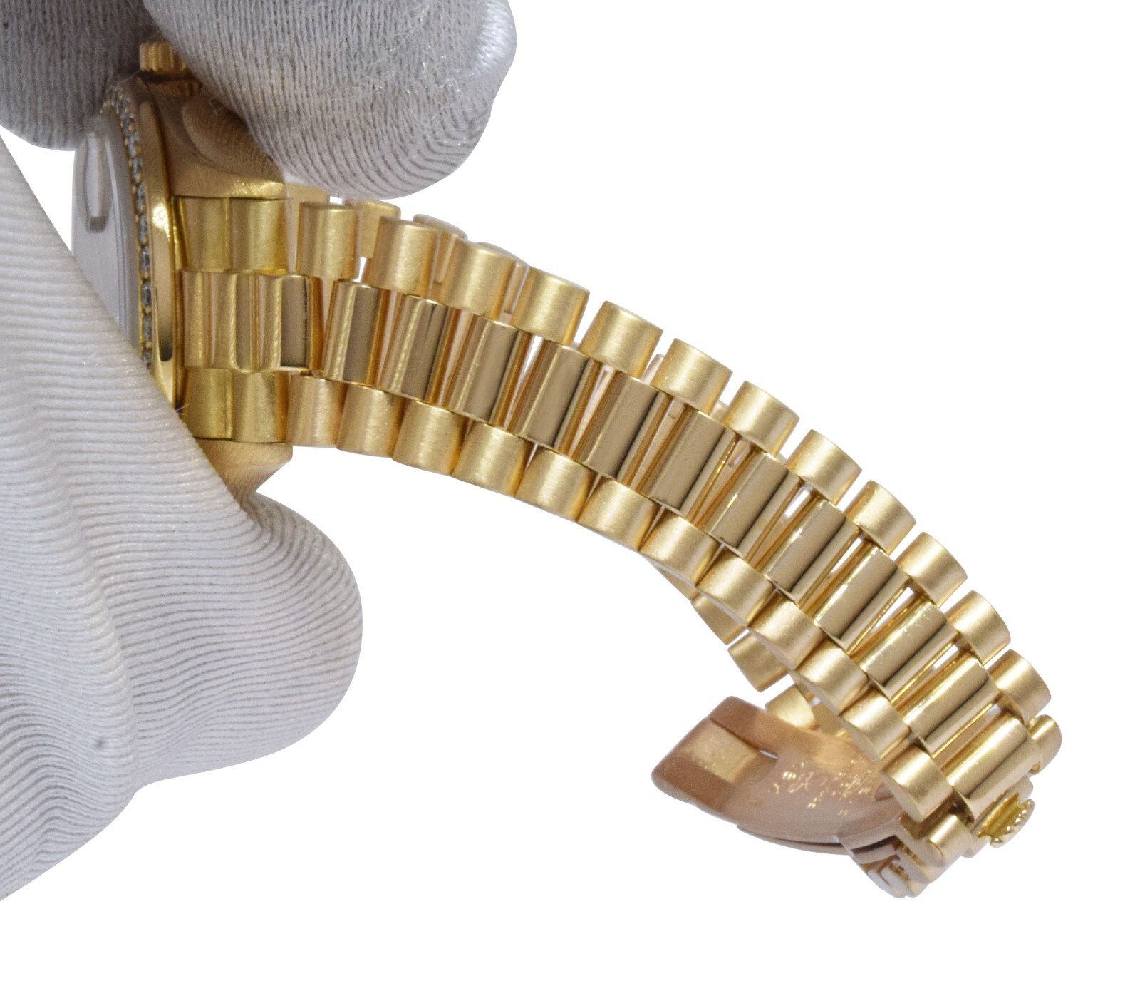 Rolex Datejust President 18k Yellow Gold Jubilee Diamond 26mm Watch '86 69138