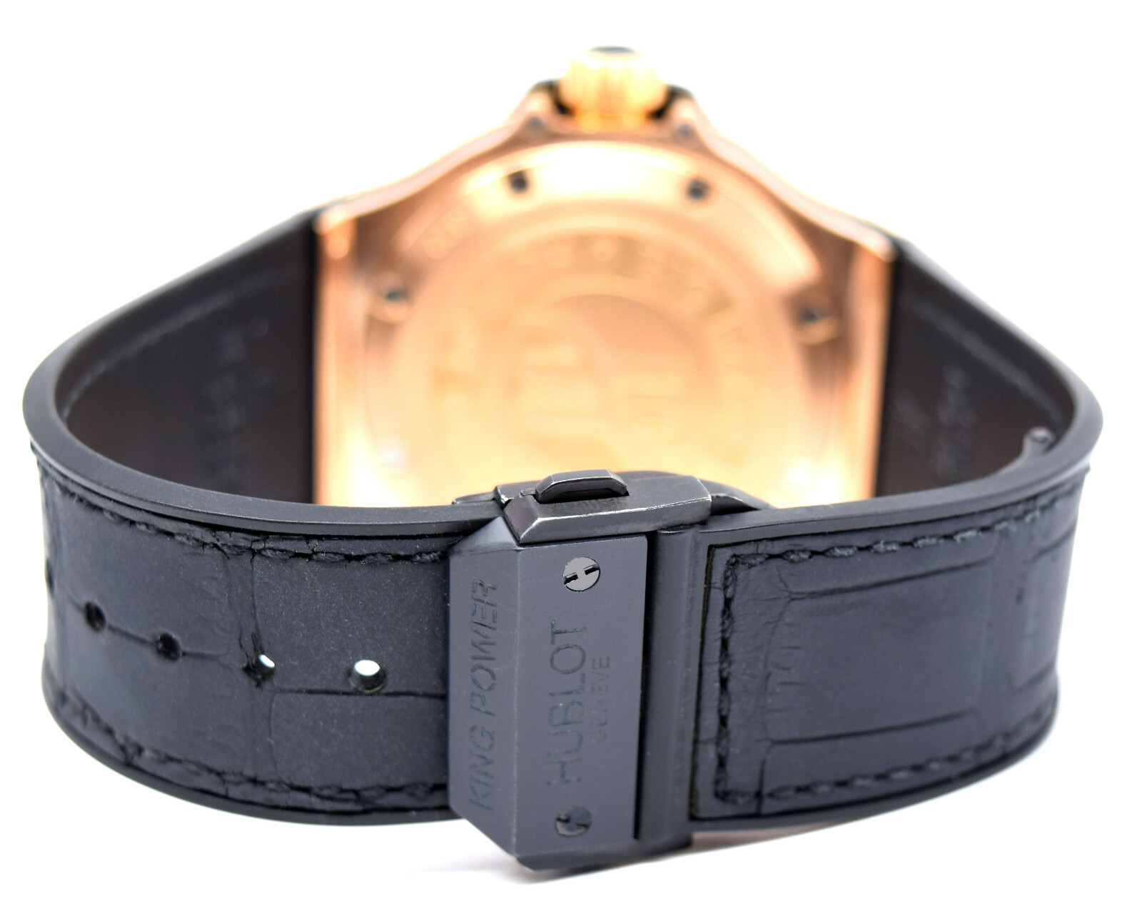 Hublot Big Bang King Gold Black Dial 48mm Watch/Box 322.PX.100.RX