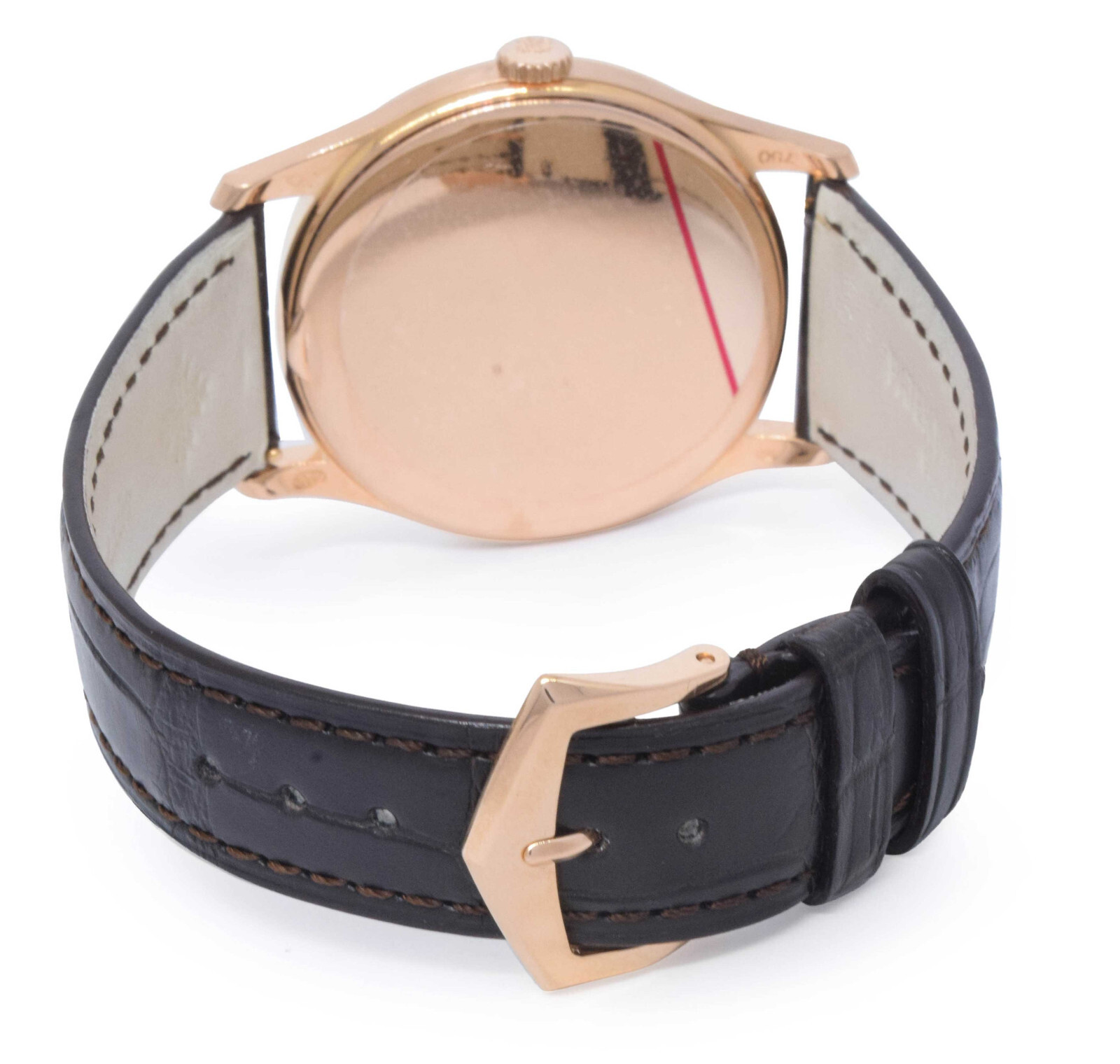 Patek Philippe Calatrava 5196 18k Rose Gold Mens 37mm Manual Watch 5196R