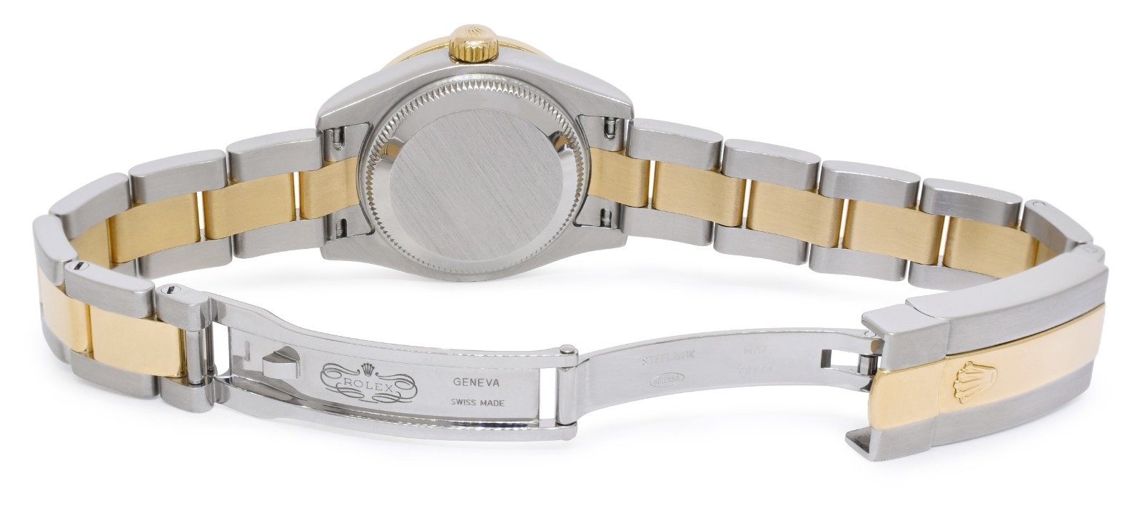 Rolex Datejust 18k Yellow Gold/Steel Jubilee Diamond 26mm Watch +Paper D 179173