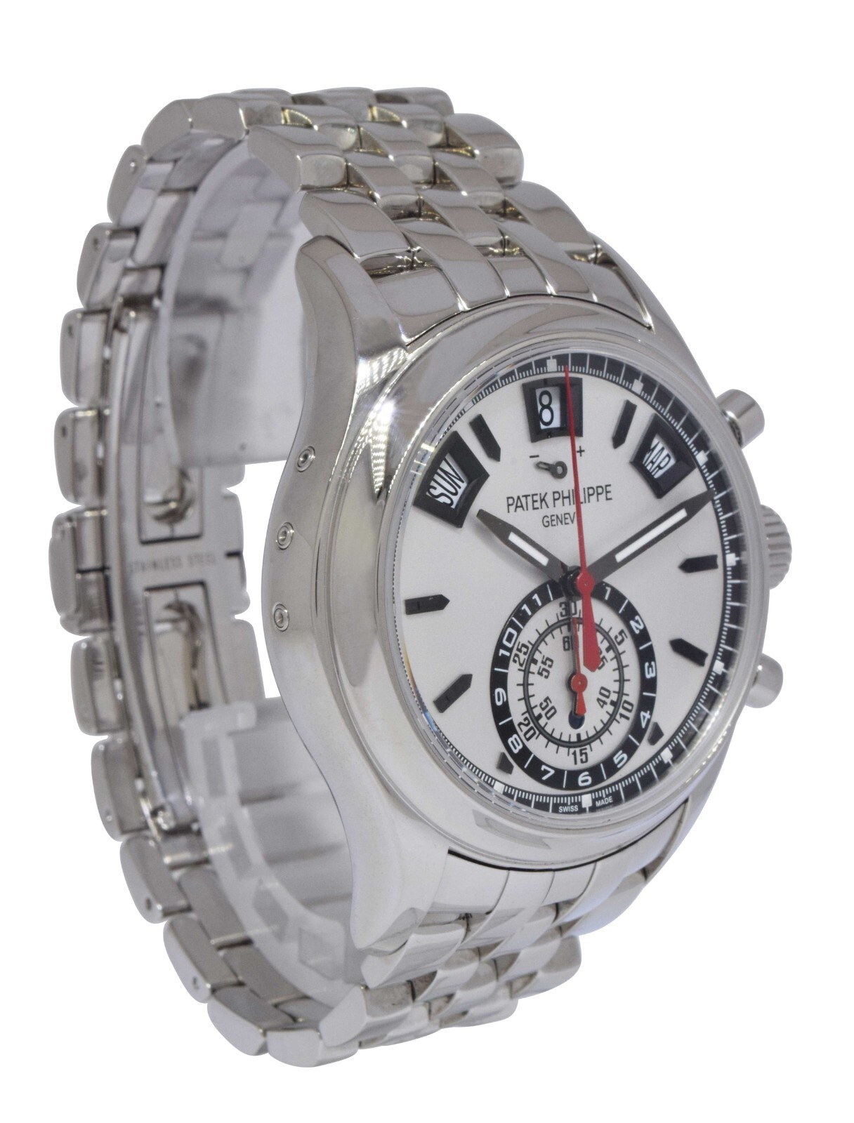 Patek Philippe 5960 Steel Annual Calendar Chronograph Watch Travel Box 5960/1A