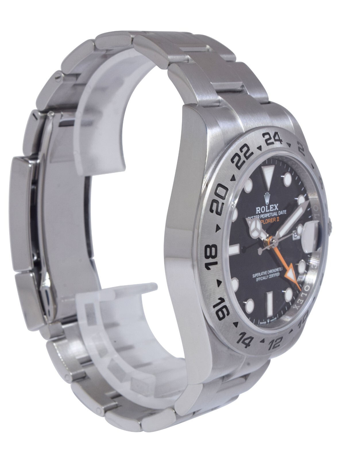 Rolex Explorer II GMT Steel Black Dial Mens 42mm Watch 226570