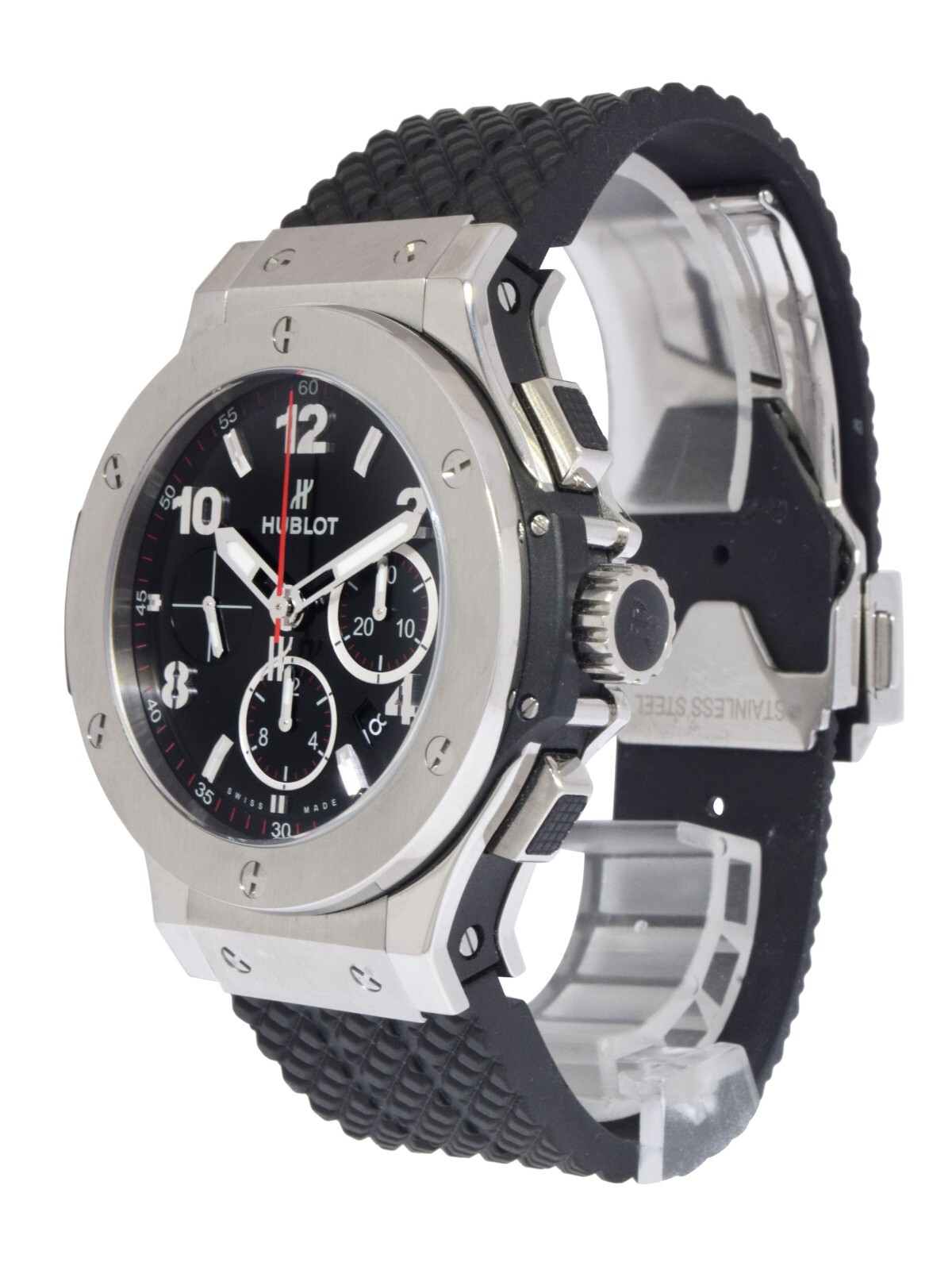 Hublot Big Bang Chronograph Steel Mens 44mm Automatic Watch 301.SX.130.RX Hublot Big Bang Chronograph Steel Mens 44mm Automatic Watch 301.SX.130.RX
