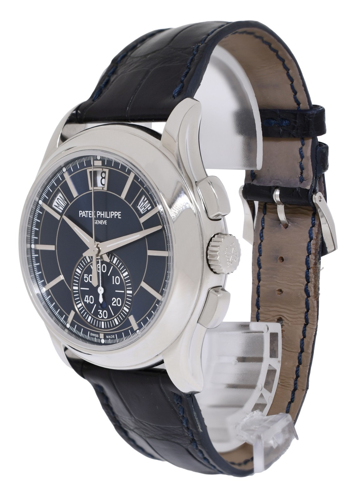 Patek Philippe 5905 Annual Calendar Chronograph Platinum Mens 42mm Watch 5905P