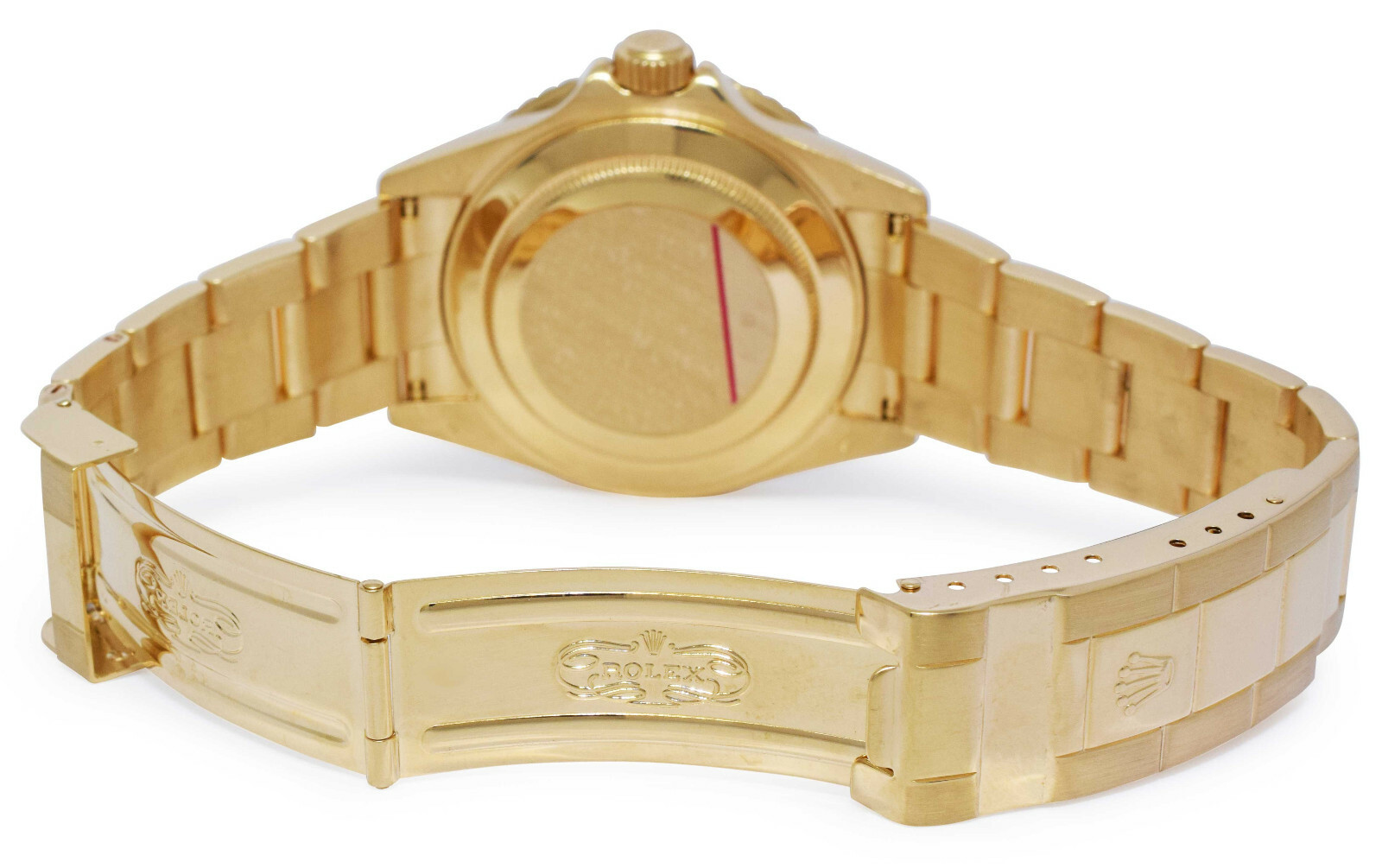 Rolex Submariner 18k Yellow Gold Blue Dial/Bezel Mens 40mm Watch P 16618