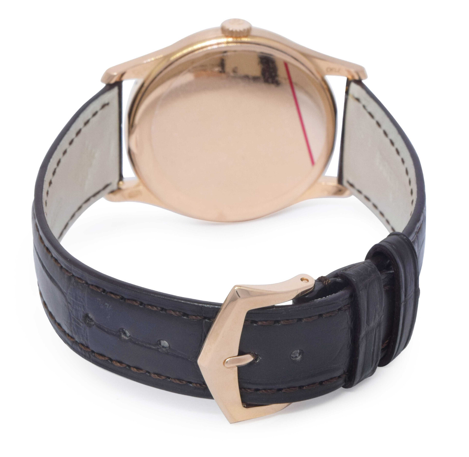 Patek Philippe Calatrava 5196 18k Rose Gold Mens 37mm Manual Watch 5196R