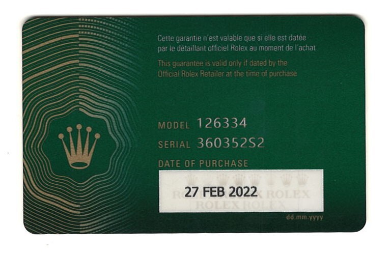 Rolex Datejust 41 Steel & 18k WG MOP Diamond Dial Watch +Card '22 126334