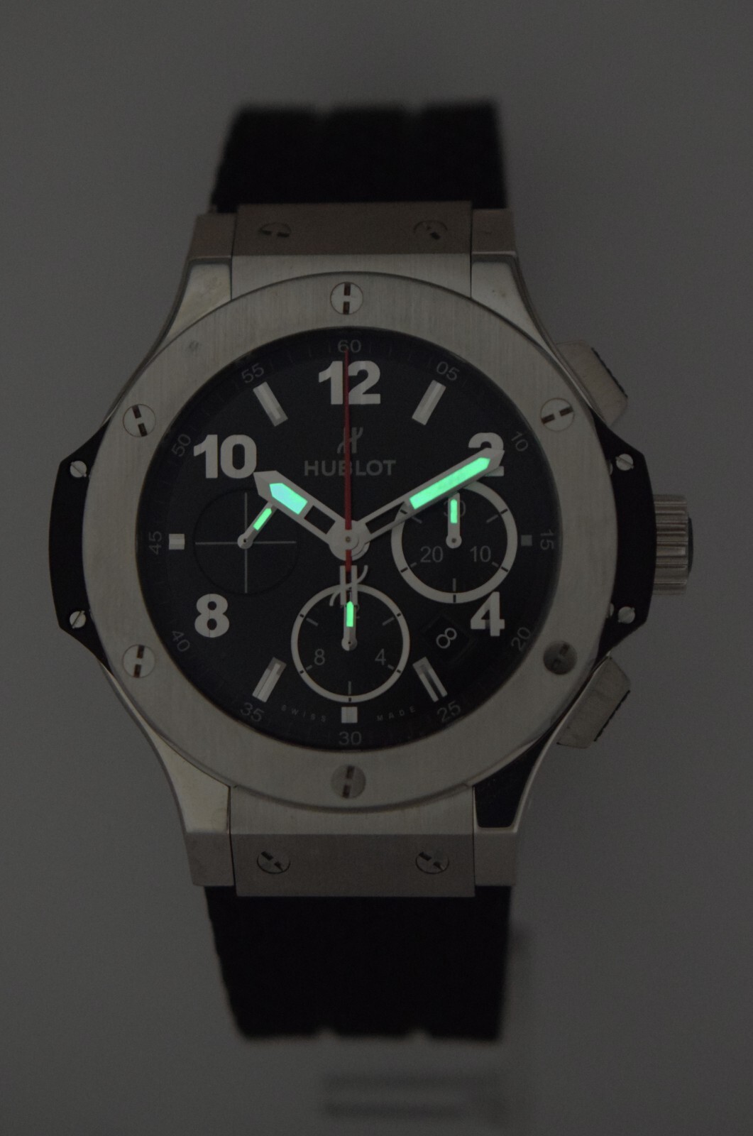 Hublot Big Bang Chronograph Steel Mens 44mm Automatic Watch 301.SX.130.RX Hublot Big Bang Chronograph Steel Mens 44mm Automatic Watch 301.SX.130.RX