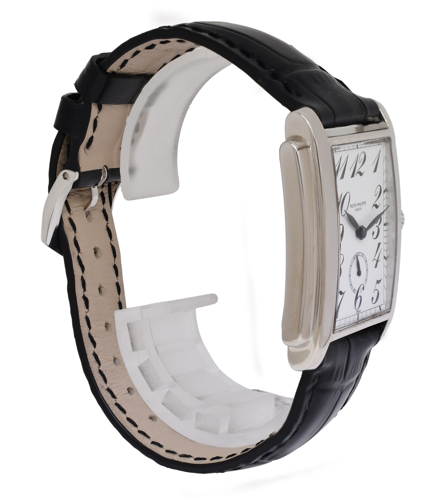 Patek Philippe 5024 Gondolo 18k White Gold Mens Manual Watch 5024G