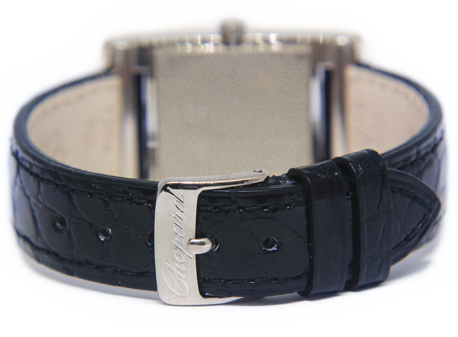 Chopard Your Hour 18k White Gold Diamond MOP Dial Ladies Quartz Watch 13/6845