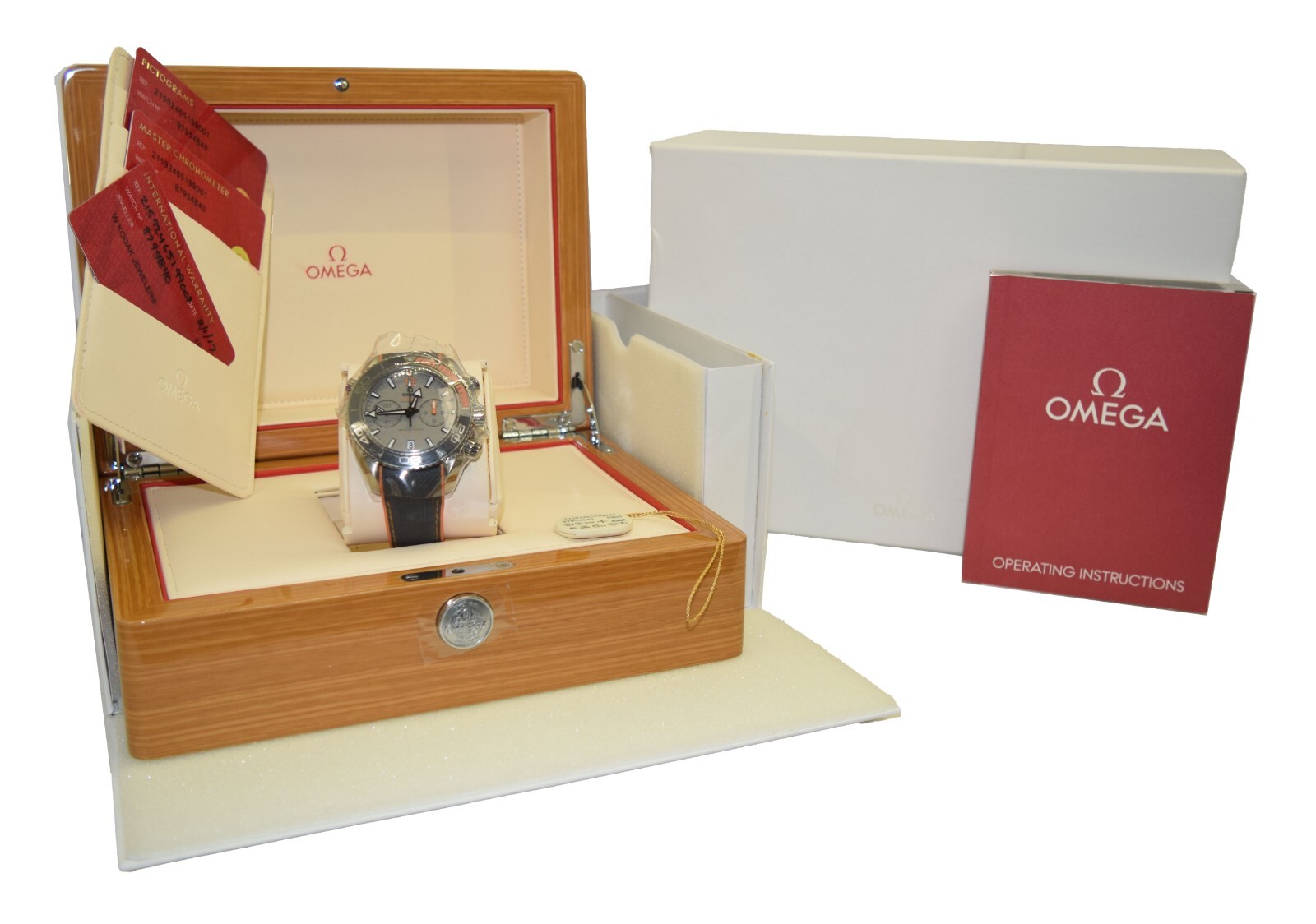 Omega Seamaster Planet Ocean Chronograph Titanium Watch B/P 215.92.46.51.99.001
