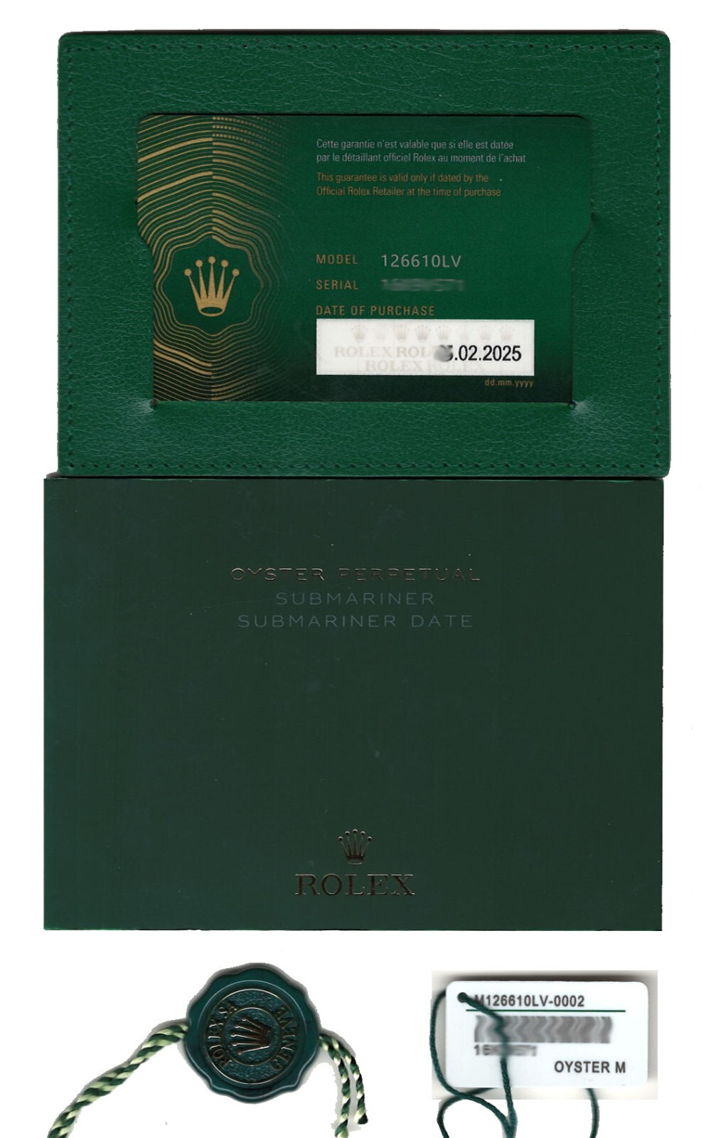 NEW Rolex Submariner Date "Starbucks" Steel Oyster 41mm Watch B/P '25 126610