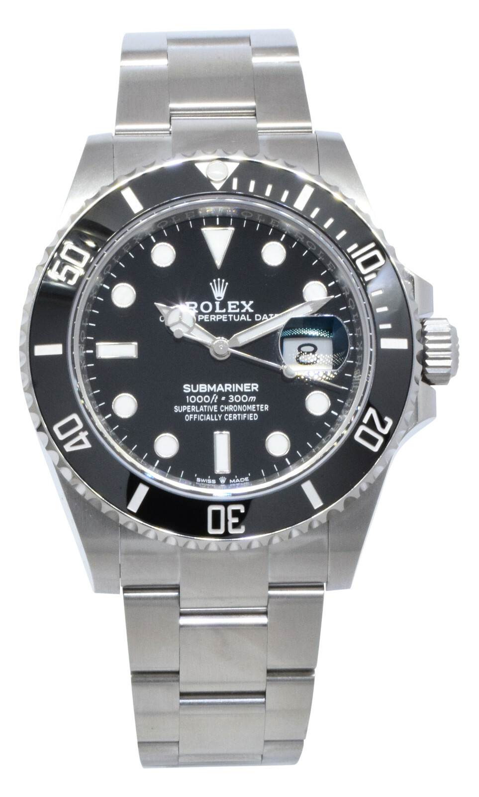 NEW Rolex Submariner Date 41mm Steel Ceramic Mens Watch Box/Papers '24 126610