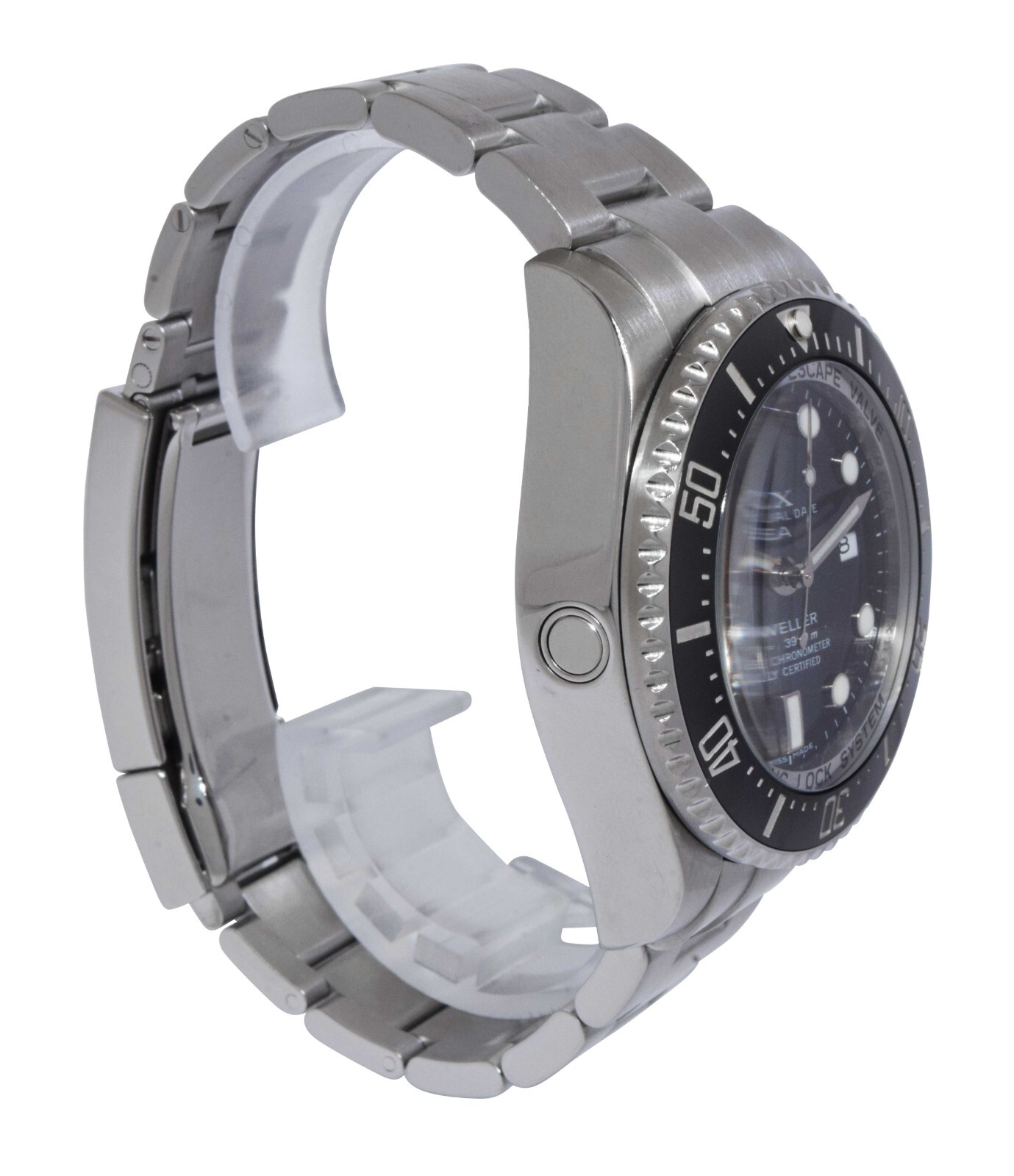 Rolex Sea-Dweller Deepsea 44 Steel & Ceramic Black Mens Dive Watch B/P V 116660