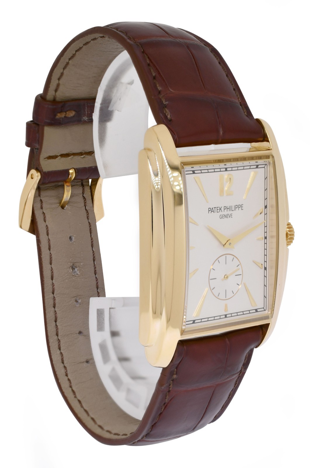Patek Philippe 5124 Gondolo 18k Yellow Gold Mens Manual Watch 5124J