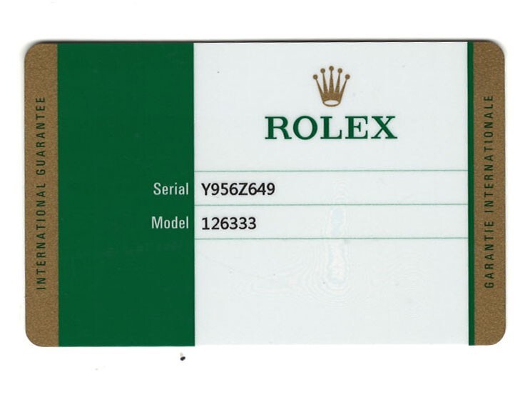 Rolex Datejust 41 18k Yellow Gold/Steel MOP Diamond Dial Watch +Card '19 126333