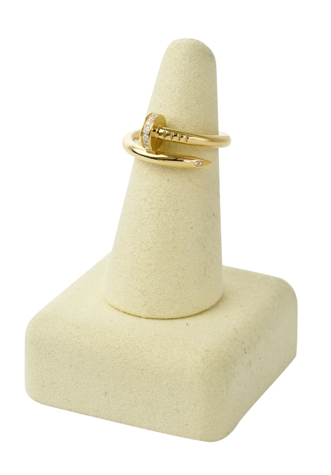 Cartier Juste Un Clou Ring 18k Yellow Gold Diamond Nail Size 52 B/P '22 B4216952 Cartier Juste Un Clou Ring 18k Yellow Gold Diamond Nail Size 52 B/P '22 B4216952