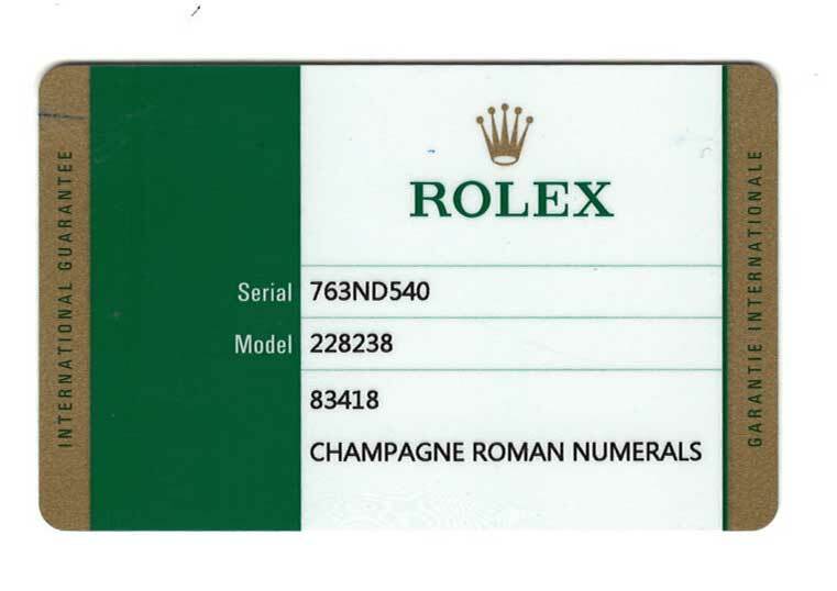 Rolex Day-Date 40 President 18k Yellow Gold Champagne Dial Watch B/P '16 228238