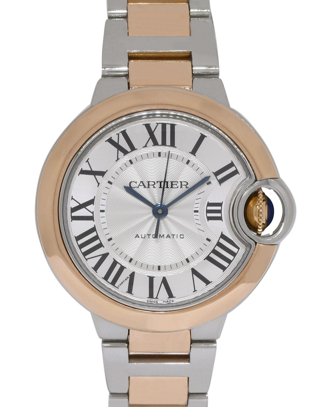 Cartier Ballon Bleu 33mm Rose Gold/Steel Automatic Watch B/P '18 W2BB0023 3753 Cartier Ballon Bleu 33mm Rose Gold/Steel Automatic Watch B/P '18 W2BB0023 3753