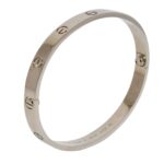 Cartier Love Bracelet Classic Size 18cm 18k White Gold Box/Papers '19 B6067618 Cartier Love Bracelet Classic Size 18cm 18k White Gold Box/Papers '19 B6067618