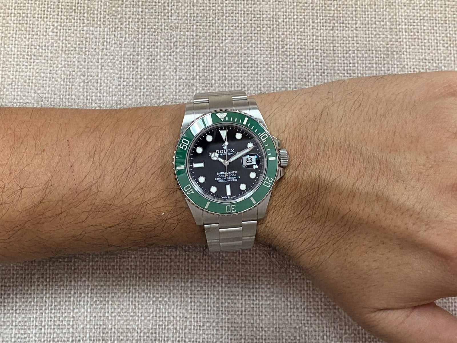 Rolex Submariner Date "Starbucks" Steel Oyster 41mm Watch B/P '21 126610