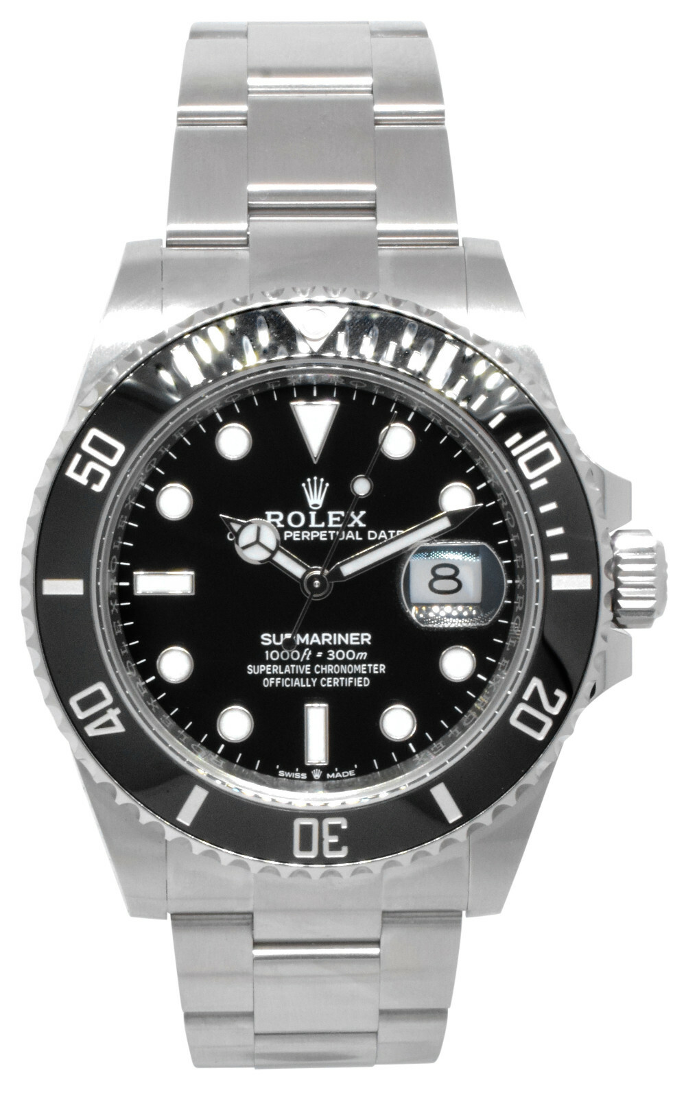 NEW Rolex Submariner Date 41mm Steel Ceramic Mens Watch Box/Papers '24 126610