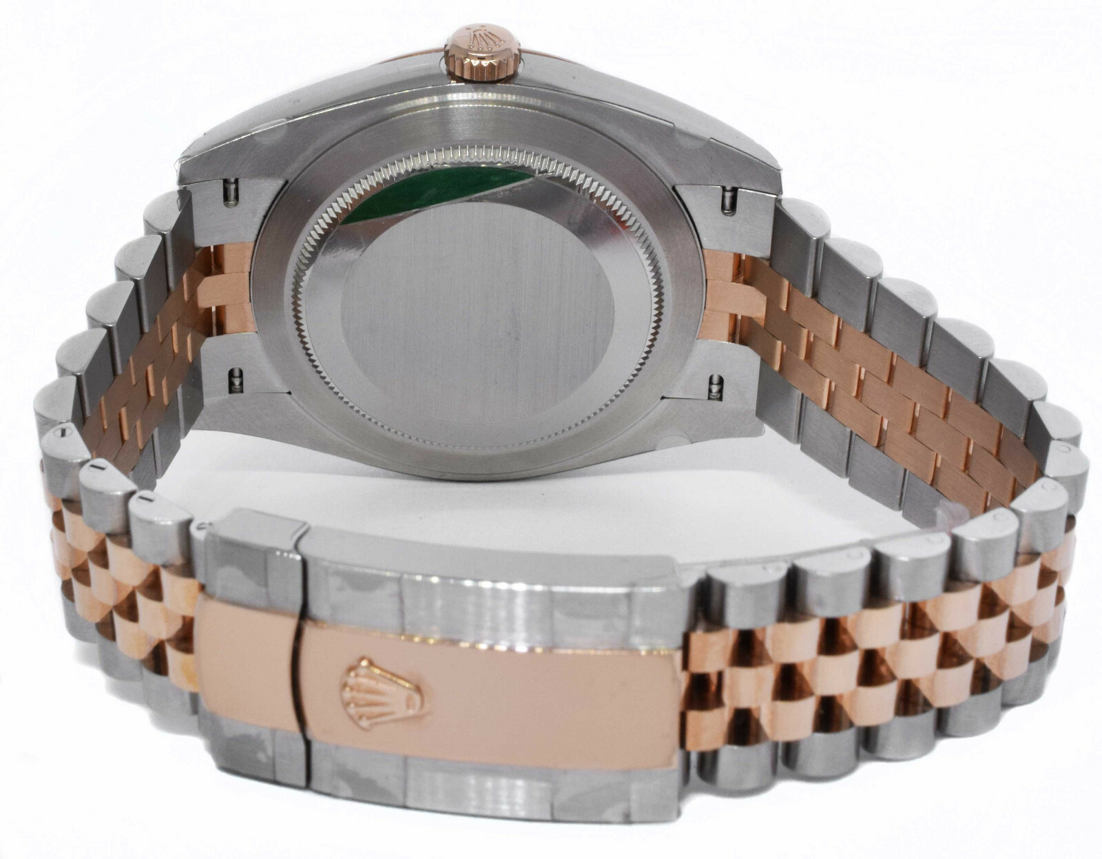 NEW Rolex Datejust 41 18k Rose Gold/Steel Sundust Dial Watch B/P '20 126301