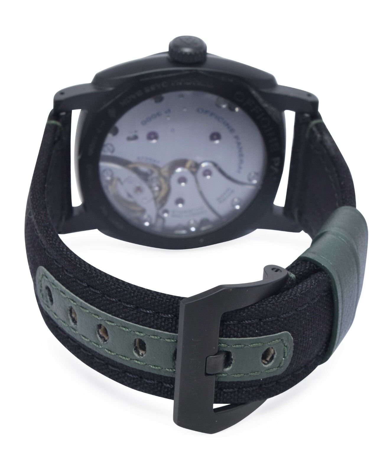 Panerai Radiomir PAM 997 Military Green Dial Ceramic 48mm Watch B/P '19 PAM00997