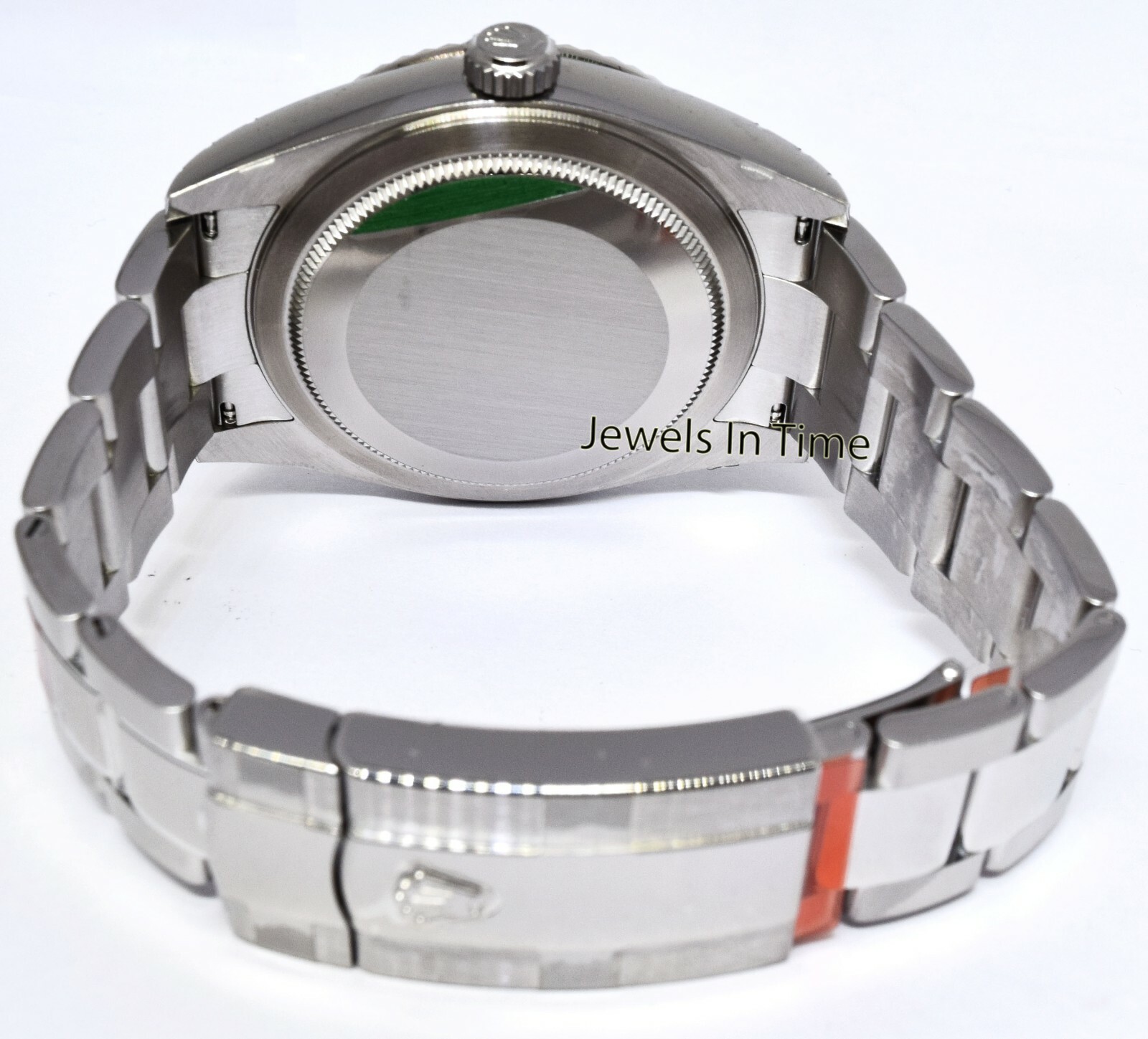 NOS Rolex Sky-Dweller 18k Gold & Steel Black Dial 42mm Watch B/P '21 326934